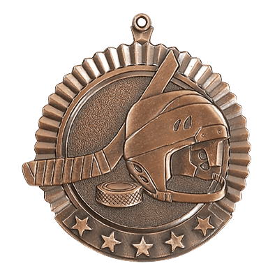 5 Star Series Hockey Themed Medals - AndersonTrophy.com