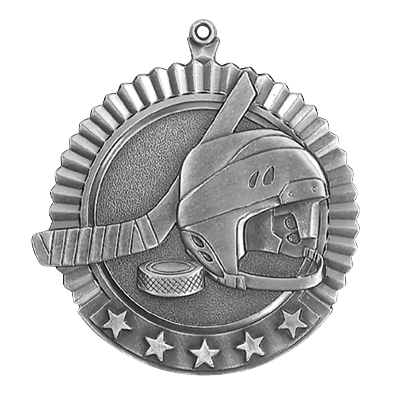 5 Star Series Hockey Themed Medals - AndersonTrophy.com