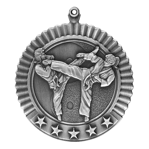 5 Star Series Martial Arts Themed Medals - AndersonTrophy.com