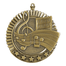 5 Star Series Music Themed Medals - AndersonTrophy.com