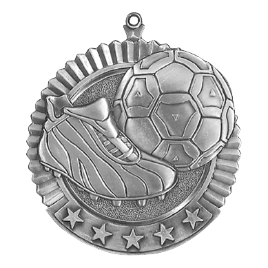 5 Star Series Soccer Themed Medals - AndersonTrophy.com