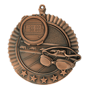 5 Star Series Swim Themed Medals - AndersonTrophy.com