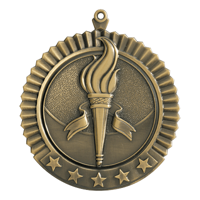 5 Star Series Victory Themed Medals - AndersonTrophy.com