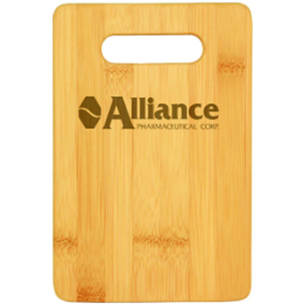 9" Engravable Genuine Bamboo Cutting Board - AndersonTrophy.com