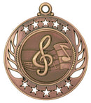 Galaxy Series Music Themed Medal