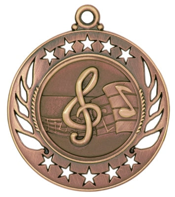 GM1 Star Series Music Themed Medals
