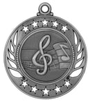 Galaxy Series Music Themed Medal