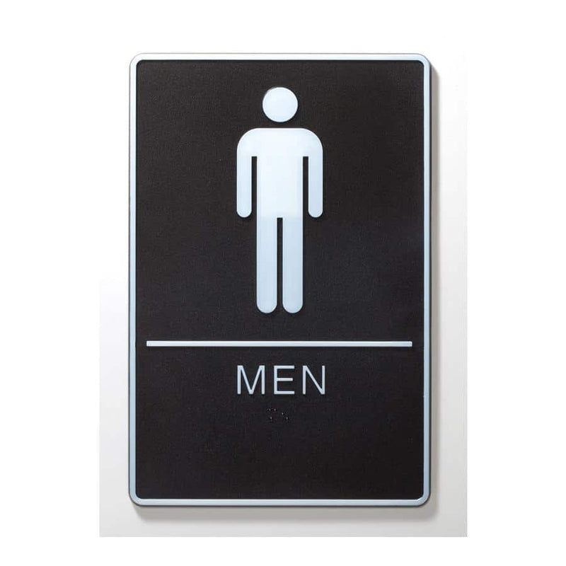 ADA Restroom Sign - Men - AndersonTrophy.com