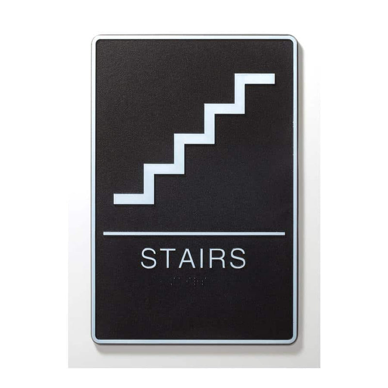 ADA Stairs Sign - AndersonTrophy.com