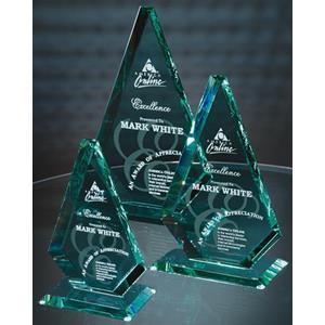 American Diamond Jade Glass Corporate Award - AndersonTrophy.com
