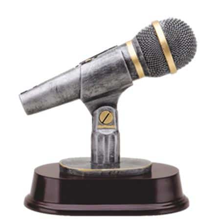 American Idol Microphone Music Resin - AndersonTrophy.com