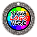 Antique 12 Star Swirl Custom Insert Medal - AndersonTrophy.com