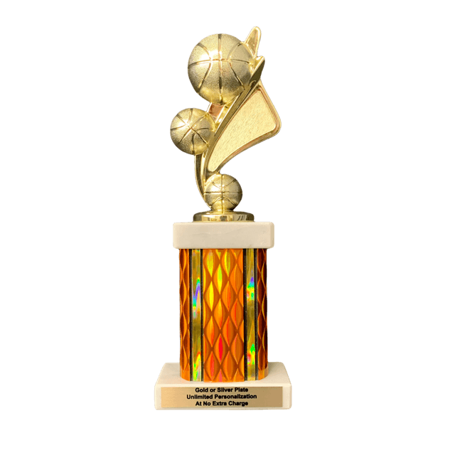 Arc Basketball Column Trophy - Series 006928 - AndersonTrophy.com
