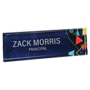 Artiste Blue Acrylic Name Bar - AndersonTrophy.com