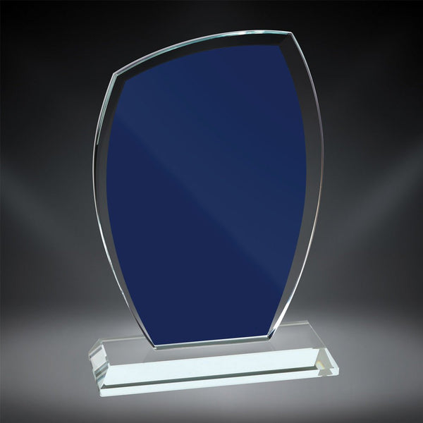 Azure Sail Glass Award - AndersonTrophy.com
