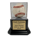 Baseball Display Trophy on Black Base - AndersonTrophy.com