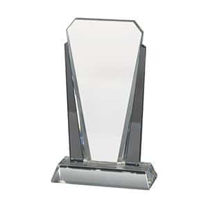 Bethesda Corporate Crystal Award - Graphite - AndersonTrophy.com