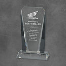 Bethesda Corporate Crystal Award - Graphite - AndersonTrophy.com