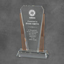 Bethesda Corporate Crystal Award - Topaz - AndersonTrophy.com