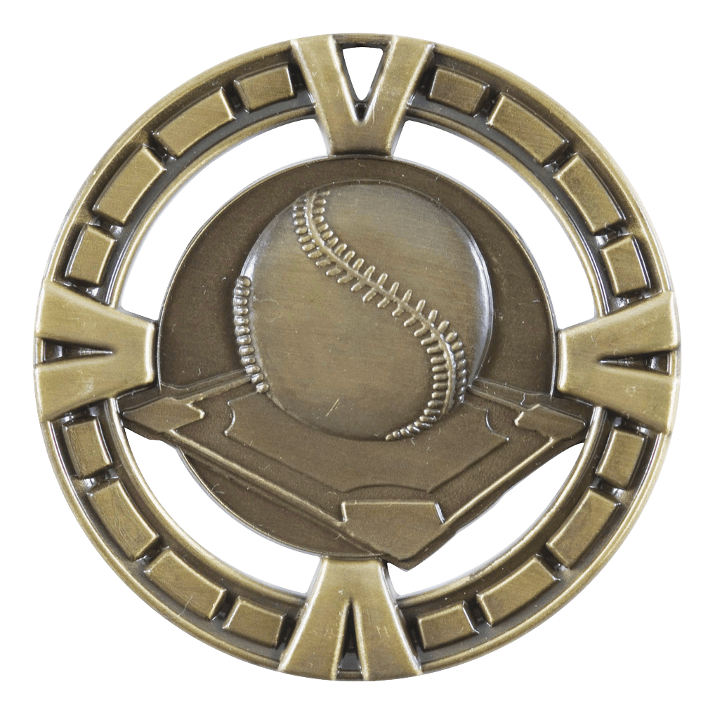 BG Series Baseball Themed Medal