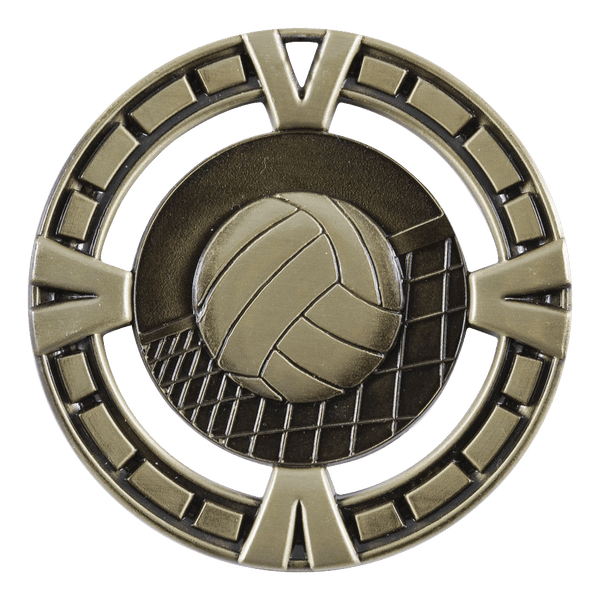 BG Series Volleyball Medals - AndersonTrophy.com