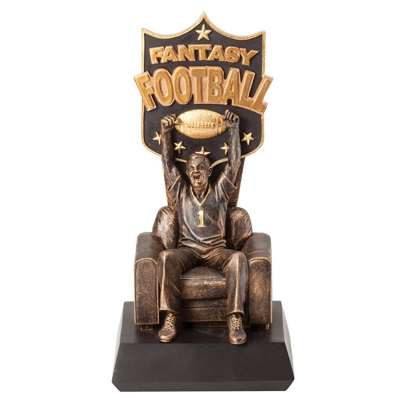 Big League Fantasy Football Resin Trophy - AndersonTrophy.com