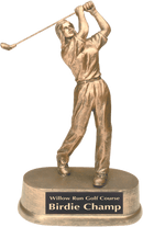 Birdie Champ Golf Resin Award - AndersonTrophy.com