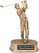 Birdie Champ Male Golf Resin Award - AndersonTrophy.com