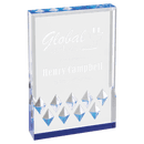 Blue Diamond Mirage Series Acrylic Award - AndersonTrophy.com