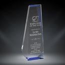 Blue Gem Obelisk Acrylic Award - AndersonTrophy.com