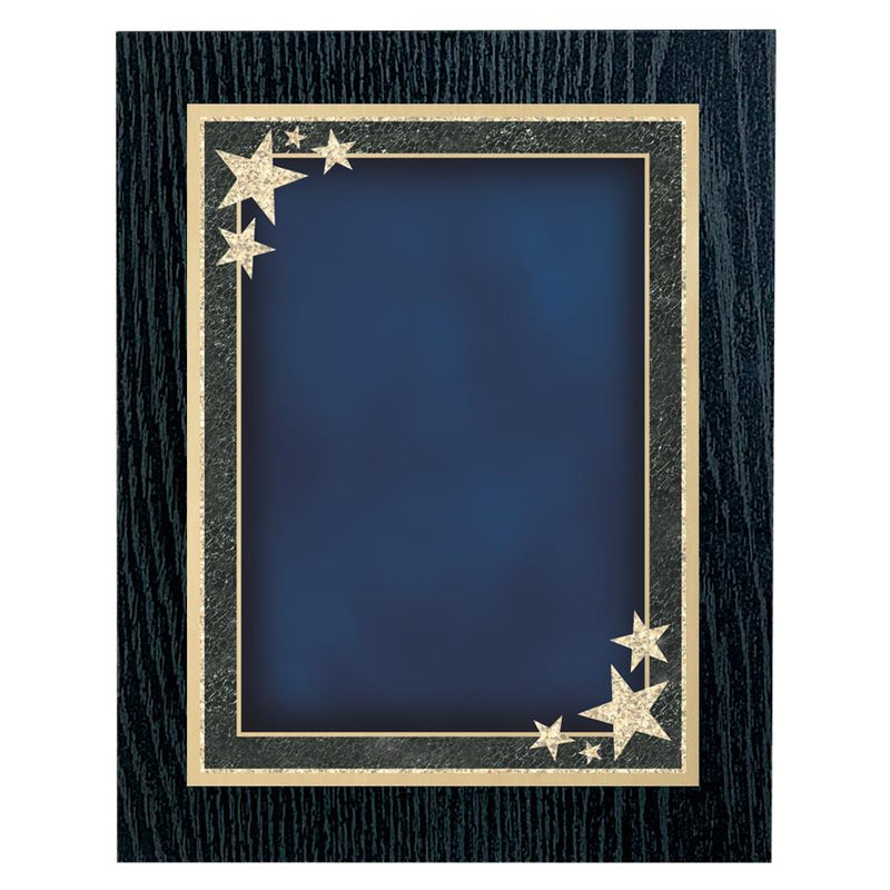 Blue Starburst Decorative Plaque - AndersonTrophy.com
