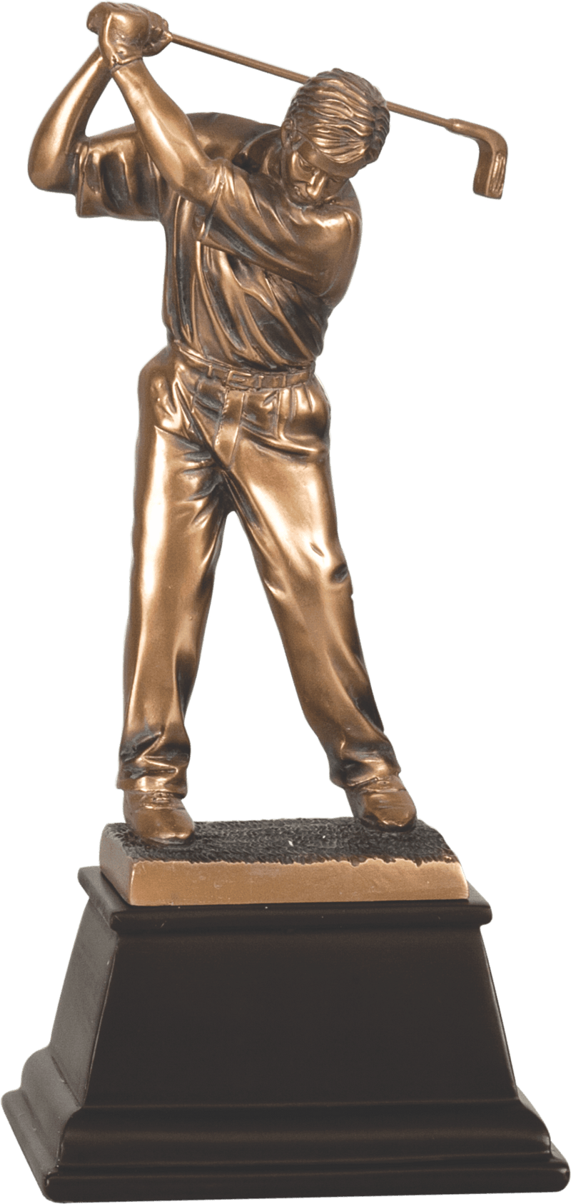 Bronze Male Golf Award Resin - Series 24 - AndersonTrophy.com