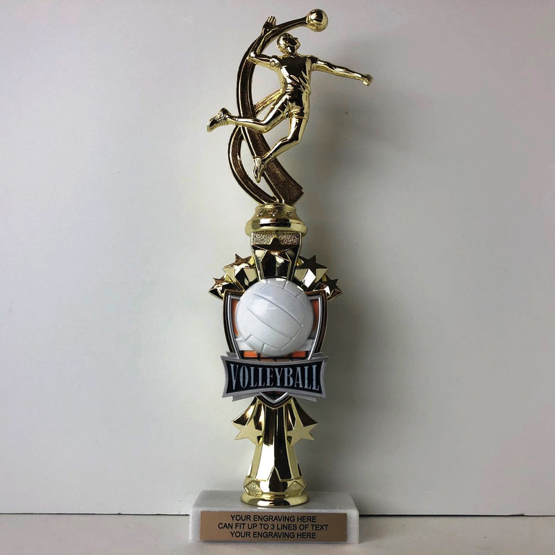 Build To Order Custom Volleyball Trophies - Set 001027 - AndersonTrophy.com