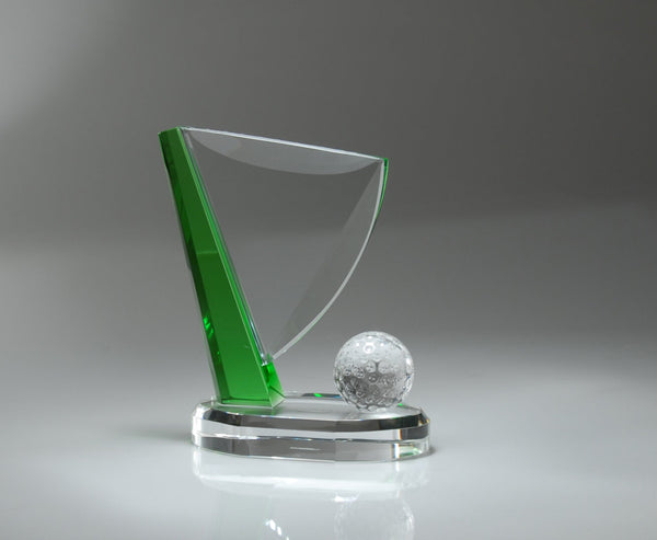 Center of the Green Crystal Golf Award - AndersonTrophy.com