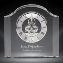 Chello Crystal Clock - AndersonTrophy.com