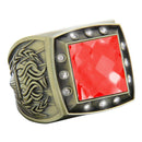 Color 12 Stone Champ Rings - Antique Gold - AndersonTrophy.com