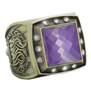 Color 12 Stone Champ Rings - Antique Gold - AndersonTrophy.com