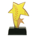 Color Sport Stars Softball Resin - AndersonTrophy.com