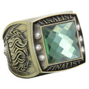 Color Stone Finalist Rings - Antique Gold - AndersonTrophy.com