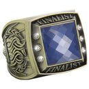 Color Stone Finalist Rings - Antique Gold - AndersonTrophy.com
