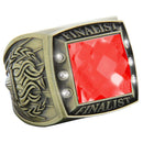 Color Stone Finalist Rings - Antique Gold - AndersonTrophy.com