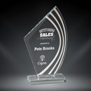 Contour Sail Glass Award - AndersonTrophy.com