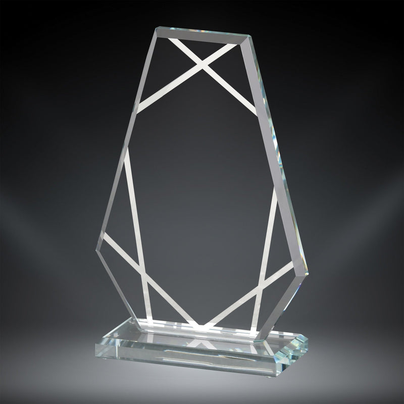 Contour Tower Glass Award - AndersonTrophy.com