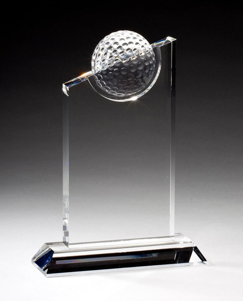 Cornell Design Crystal Golf Award - AndersonTrophy.com