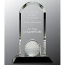 CRY308 Series Crystal Golf Award - AndersonTrophy.com