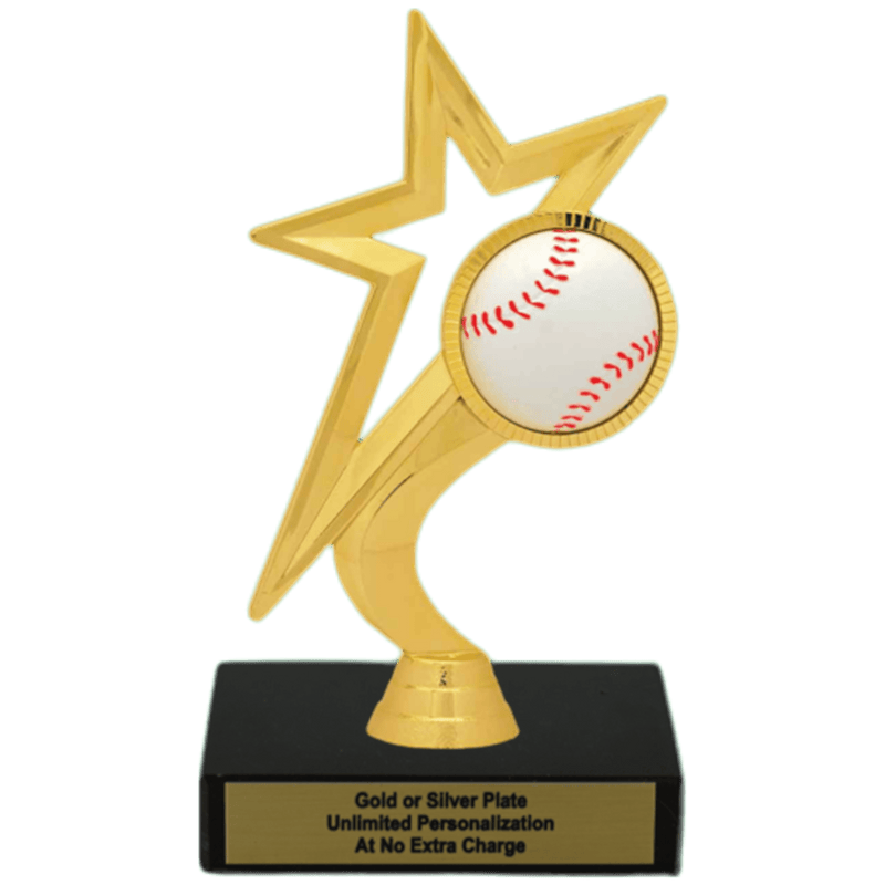 Custom Baseball Trophy - Type A Series 1FIG5001 - AndersonTrophy.com