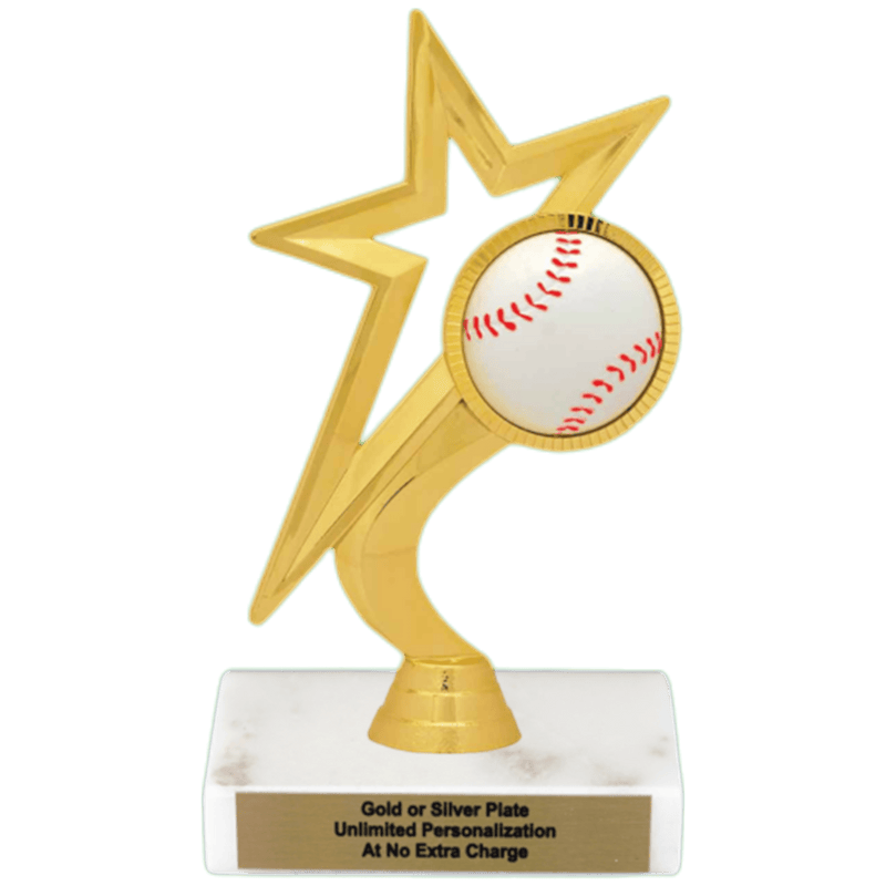 Custom Baseball Trophy - Type A Series 1FIG5001 - AndersonTrophy.com