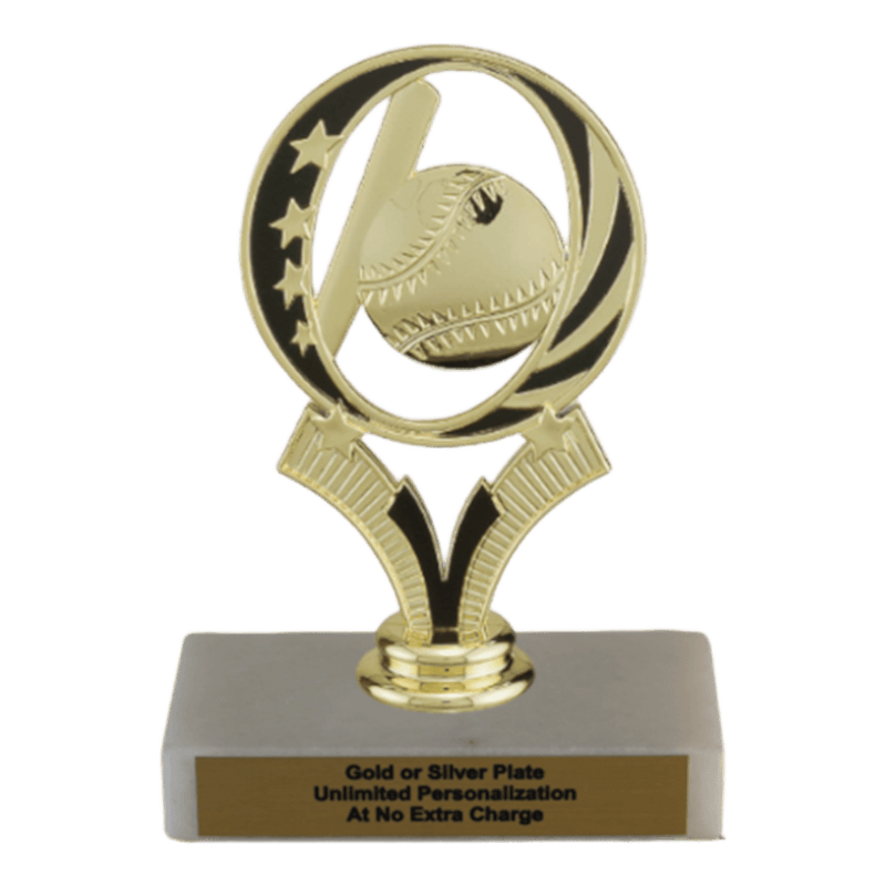 Custom Baseball Trophy - Type A Series 1RP90895 - AndersonTrophy.com