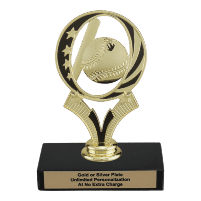 Custom Baseball Trophy - Type A Series 1RP90895 - AndersonTrophy.com