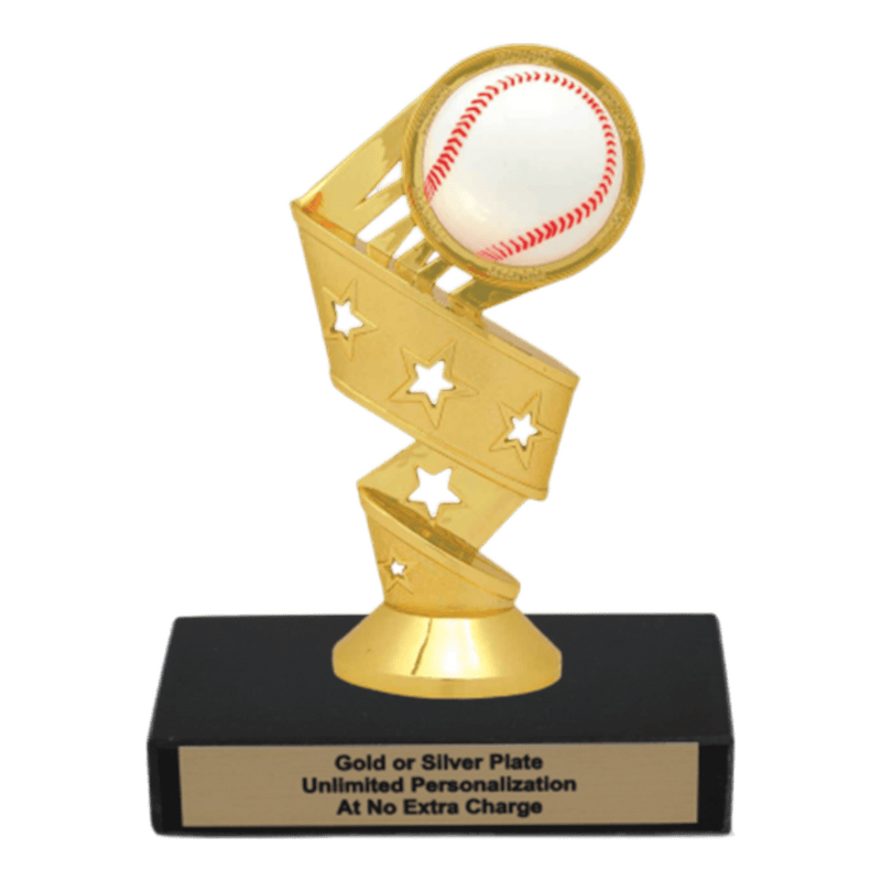 Custom Baseball Trophy - Type A Series 1RP91636 - AndersonTrophy.com